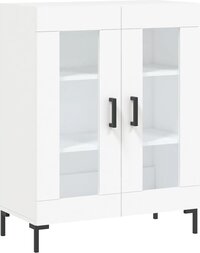 Dressoir 69,5x34x90 cm bewerkt hout wit