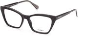 MAX&Co. MO5001 Zwart Acetaat Cat Eye Dames Bril 53mm