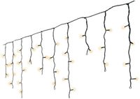 Ottosimon Lumineo LED Icicle Twinkel 259 LEDs 11 m Zwart Soft Gold Licht