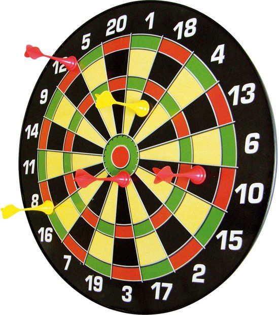 Bandito Karella Magnetisch Dartbord Family - 45 cm - Magnetisch dartbord voor kinderen en volwassenen