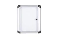 Bi-Office Enclore Extra Magnetische Vitrinekast, Geanodiseerd Aluminium Omlijsting, Verticaal 1xA4