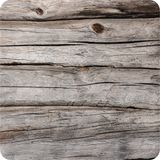 Bellatio Decorations Houten planken look print onderzetters - 45 stuks - bierviltjes - karton - grijs