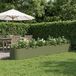 Maison Exclusive - Jardinière surélevée pour jardin, couleur vert olive, dimensions 380 x 40 x 40 cm, en acier
