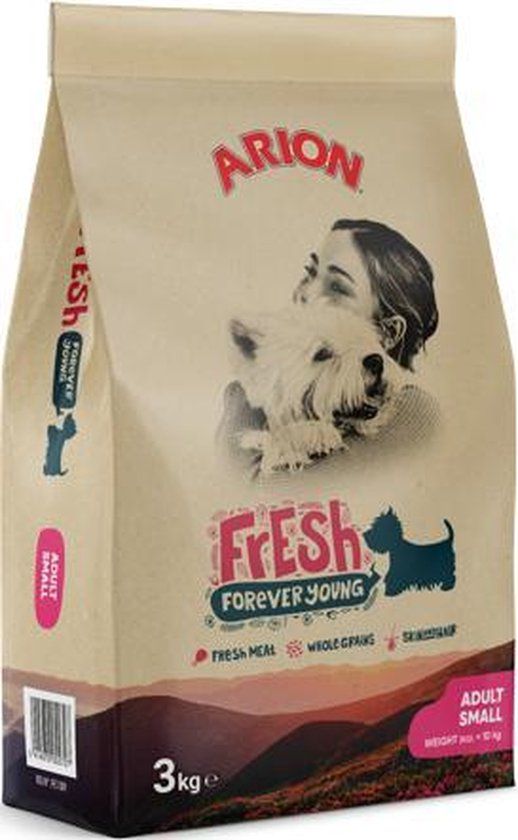 Arion Fresh Adult Small 7.5 kg - Hondenvoer voor Kleine Hondenrassen - Kip