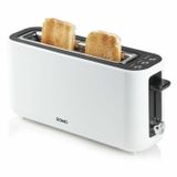 DOMO DO962T - Grille-pain 2 tranches - Blanc