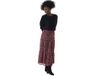 Deeluxe Jupe Femme Bertine Rouge Polyester Paisley Long Taille 40