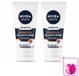 NIVEA MEN Gel pour le visage et la barbe sensible - 50 ml - 2 pièces