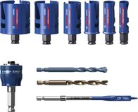 Bosch 10x Expert Construction Material gatzagensets (voor Zachthout, Ø 20-64 mm, accessoires Klopboormachine)