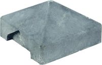 Tuindeco Betonnen afdekpet - 14 x 14 cm - Antraciet