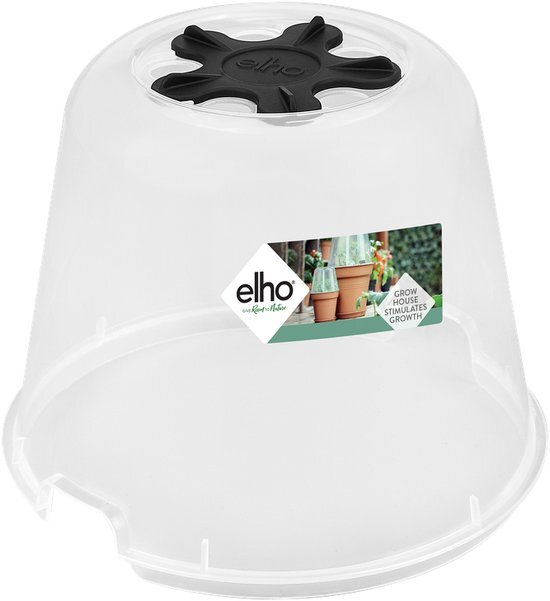 elho - kweekhuis - rond - Ø 17CM - kweekkap - bloempot - deksel