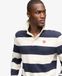 Superdry Homme Polo Rugby Athletic Stripe Coupe Décontractée Blanc Taille : XL