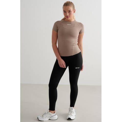 Aim'n sportshirt Soft Basic taupe