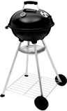 BERLINGERHAUS Ronde houtskoolbarbecue Kogelbarbecue Staal Inclusief deksel Inclusief verwijderbare aslade Tuin Onderweg BH-8828