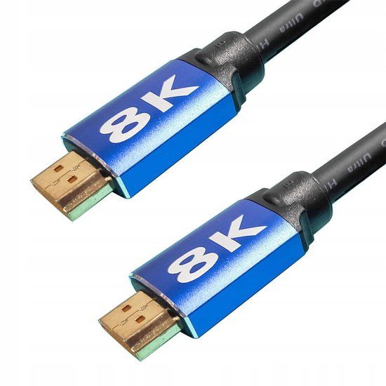 Zenwire Premium HDMI 2.1 Kabel - 8K 60HZ 4K 120HZ - 48 GB/s - 1 M