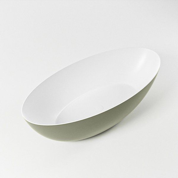 Mondiaz FLOAT Vrijstaand Bad 170x80cm Army - BK75341143