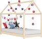 vidaXL Kinderbedframe massief grenenhout 70x140 cm