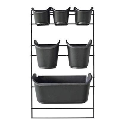 Nature Verticaal Tuinierset - Zwart - 8711338202883