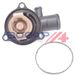 BOGAP Thermostat liquide de refroidissement 87°C pour VW Touareg et Audi A4 Avant