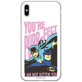 ERT GROUP mobiel telefoonhoesje voor Iphone X/XS origineel en officieel erkend DC patroon Batman 067