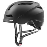 Uvex Urban Planet Unisex Fietshelm Zwart Mat 54-58 cm