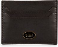 SCOTCH & SODA Leather Cardholder Walnut