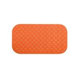 Antislip MSV Antislip Badmat – Douchemat met Afvoergat voor Bad en Douche – Badkamermat Antislip voor Kinderen en Volwassenen – Oranje