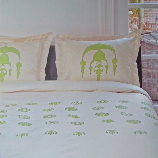 Refined Norwich Dekbedovertrek - Litsjumeaux - 240x200/220 cm - Groen