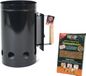Gerimport BBQ/Barbecue starter de charbon de bois - inclusief allume-feu pour barbecue - 28 pièces