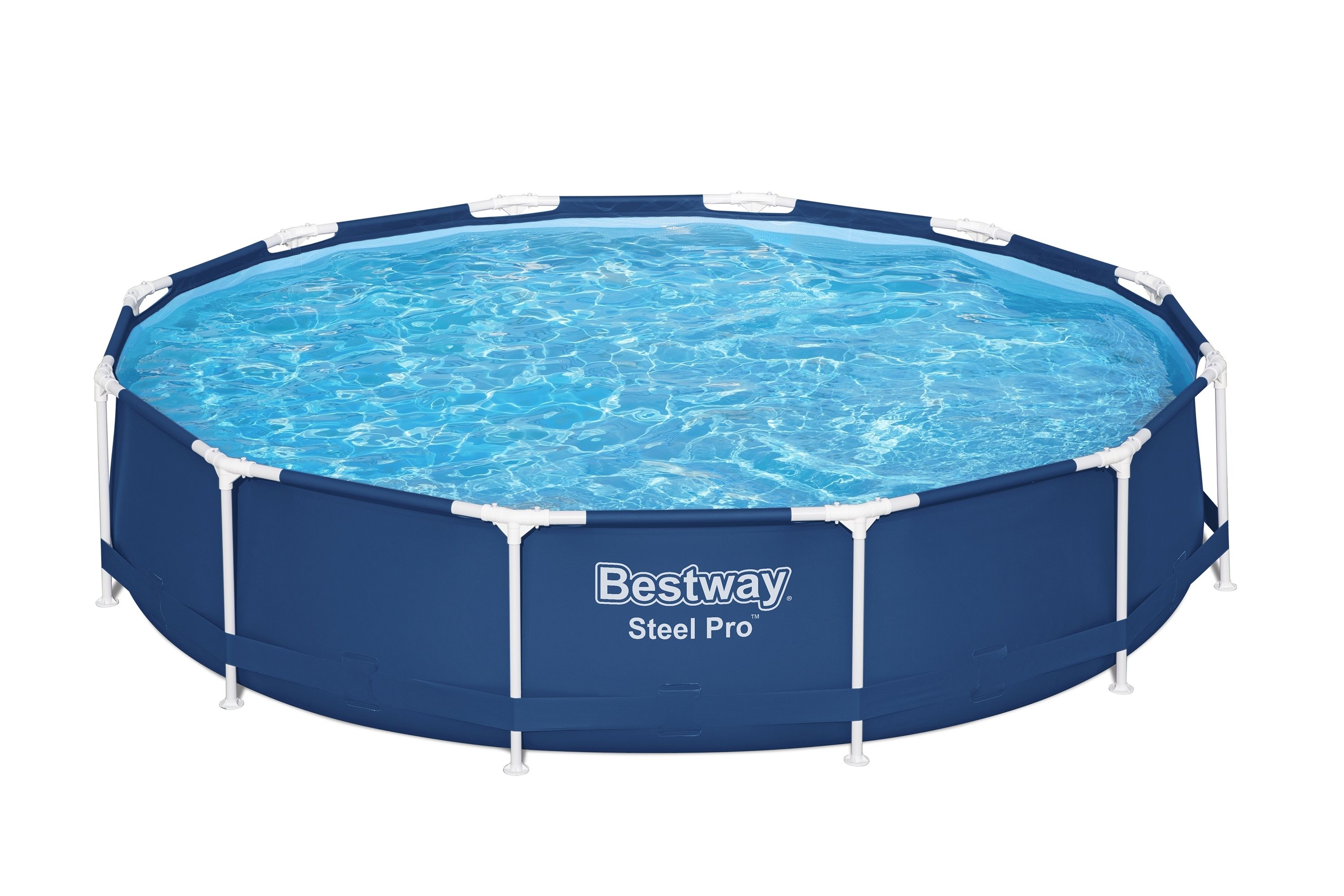 Bestway Steel Pro Round Above Ground Pool Set 3.66 m x 76 cm - Includes Filter Pump
