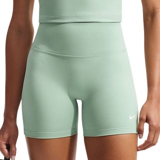 Nike Dri-FIT One High-Rise Short Tight Dames - Groen - Maat M