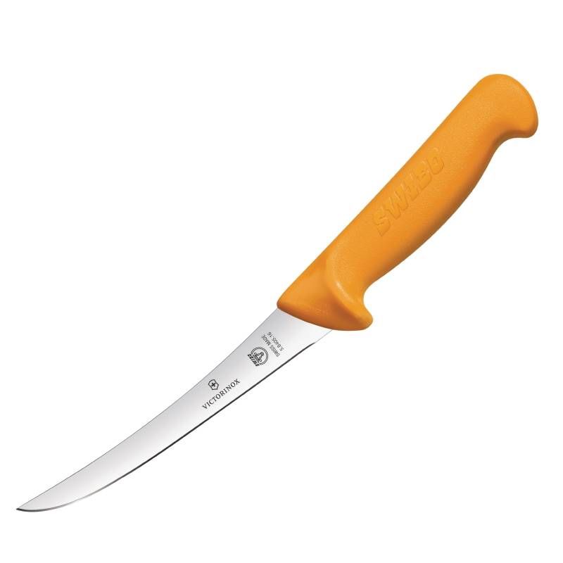 Swibo uitbeenmes gebogen 16 cm