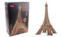 EXPLORA - Eiffeltoren - 3D Puzzels - 540041 - 314 Stukken - Historisch Monument - Niveau 10 - Zonder Lijm of Schaar - Educatief - Parijs - Bouwspel - Cadeau - Model - Vanaf 10 jaar