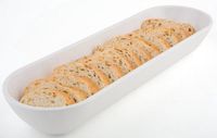 Witte APS Serveerschaal "Pure", 51x15,5x7,5 cm, wit