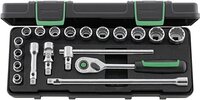 Stahlwille 3/8" (10mm) dopsleutelbit set - 19 delig