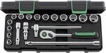 Stahlwille 3/8" (10mm) dopsleutelbit set - 19 delig