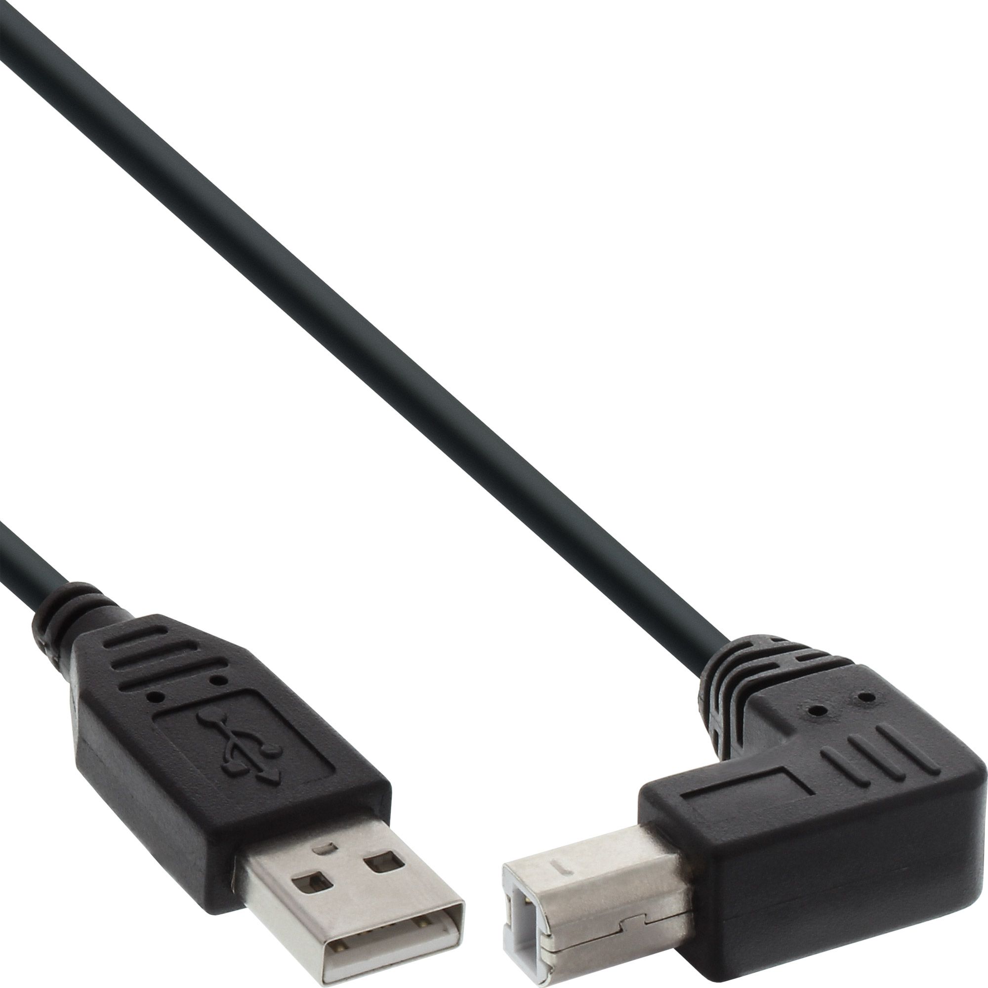 Inline 34503U USB-kabel - 0,3 m - Zwart
