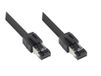Alcasa 8080-005S netwerkkabel Zwart 0,5 m Cat8.1 S/FTP (S-STP)