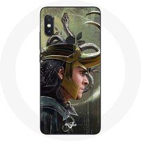 Maniacase Hoesje voor Xiaomi Redmi Note 5 AI Dubbele Camera Loki Thor Ragnarok met Headset Fanart Seizoen 1