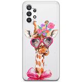 ERT GROUP mobiel telefoonhoesje voor Samsung A32 5G origineel en officieel erkend Babaco patroon Giraffe 002 optimaal aangepast aan de vorm van de mobiele telefoon, gedeeltelijk bedrukt