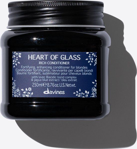 Davines Heart of Glass Rich Conditioner 250 ml - For Blond Hair