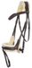 Kavalkade Bridles for horses Ivy W. Sheepskin Black Leather