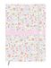 Oxford Flowers Schoolagenda 2017-2018, 1 dag per pagina, 352 pagina's, 12 x 18 cm, blauw