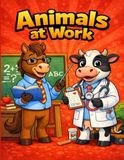 Coloring Book: Animals at work
