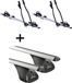 SAGITTAR 2x porte-vélos + barres de toit VDP compatibles avec Mazda CX-7 5 portes 2006-2012