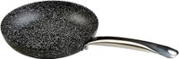 WECOOK! Graniet pan van gesmeed aluminium, 22 cm, volledige inductie, milieuvriendelijke anti-aanbaklaag, steen zonder PFOA, professionele stalen handgreep, geschikt voor alle keukens, glaskeramiek