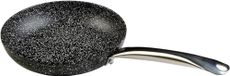 WECOOK! Graniet pan van gesmeed aluminium, 22 cm, volledige inductie, milieuvriendelijke anti-aanbaklaag, steen zonder PFOA, professionele stalen handgreep, geschikt voor alle keukens, glaskeramiek