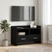 Prolenta Maison Exclusive - Meuble TV, 71,5 x 33 x 47 cm, imitation chêne noir