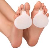 Jumada's Siliconen Voorvoet Pads - 1 Paar met toehouder - Medisch Hulpmiddel - Verlichting voor je Voeten!
