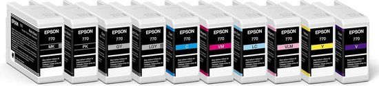 Epson C13T46S200 UltraChrome Pro Ink Cartridge - Cyan - 25ml
