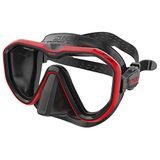 Seac Appeal, Made in Italy duikmasker met enkele lens en 3D gesp direct op het gelaatsstuk